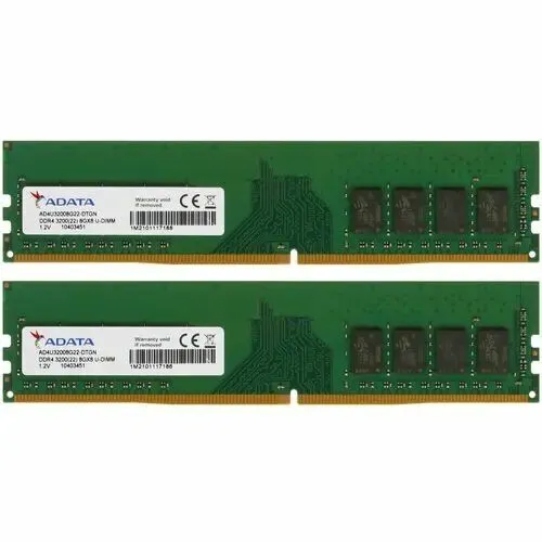 Оперативная память ADATA DDR5 5600 Мгц 2x16 ГБ (AD5U560016G-DT)