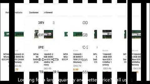 MTA8ATF1G64HZ-2G6E1 Micron 8GB DDR4 SoDimm Non ECC PC4-21300 2666MHz 1Rx8 Memory