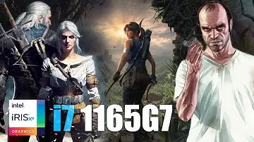 Intel i7 1165G7 Laptop Iris Xe iGPU  Test in 10 Games