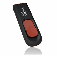 64Gb ADATA C008 черно-красный (AC008-64G-RKD)