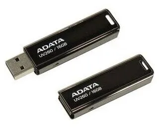 Флешка ADATA UV260 16 ГБ, черный-0
