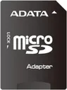Адаптер Adata microSD/SD Black