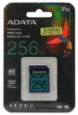 Карта памяти ADATA SDXC 256 ГБ Class 10, V30, UHS-I U3, R/W 100/80 МБ/с