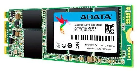 Твердотельный накопитель ADATA Ultimate SU800 512 ГБ ASU800NS38-512GT-C-2