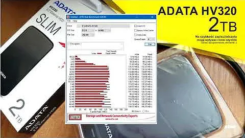 Speed Test ADATA 2TB - 2000GB - USB 3.0 - external hard drive