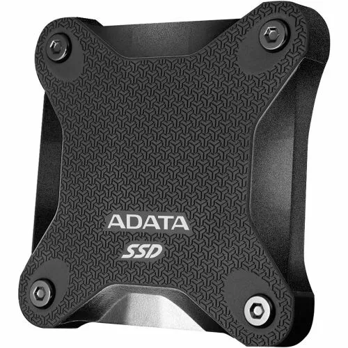 480 ГБ Внешний жесткий диск ADATA ASD600Q SSD (480GU31-CBK), черный