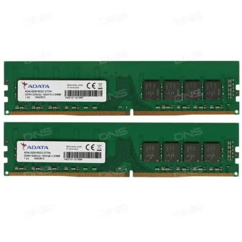 Оперативная память ADATA Premier [AD4U320016G22-DTGN] 32 ГБ