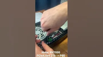 Netac NV7000 PCIe 4.0x4 2Tb с AliExpress на PS5 вместо USB 3.0 HDD 2Тб #ps5 #playstation #netac #ssd