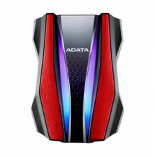 Adata 2Tb Hd770G Red, Rgb, Rtl (Ahd770G-2Tu32G1-Crd), внешний жесткий диск, красный