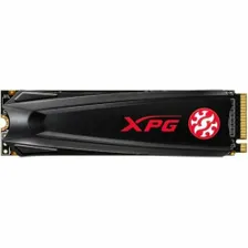 Жесткий диск SSD M.2 2280 256GB ADATA XPG GAMMIX S5 Client SSD AGAMMIXS5-256GT-C PCIe Gen3x4 with NVMe, 2100/1200, IOPS 190/180K, MTBF 2M, 3D TLC, 150TBW, NVMe 1.3, Heat Sink, RTL (469250)