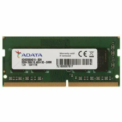 Оперативная память A-DATA ADATA Premier 4Gb 1шт. (AD4S26664G19-SGN)