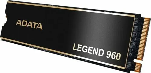 2 ТБ Внутренний SSD диск ADATA Твердотельный накопитель SSD 2TB LEGEND 960, M.2(22x80mm), NVMe 1.4, PCIe 4.0 x4, 3D NAND, R/W 7400/6800MB/s, IOPs 750 000/630 000, TBW 1560, DWPD 0.43, with t Heat Sink (5 лет) (ALEG-960-2TCS)-2
