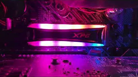 Adata XPG SPECTRIX S40G RGB PCIe Gen3x4 M 2 NVME Drive
