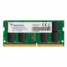 Оперативная память ADATA DDR4 2666 SO-DIMM Premier 1x32 ГБ (AD4S266632G19-SGN)