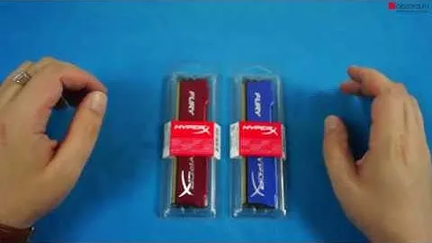 Оперативная память Kingston DDR3 4Gb HyperX Fury Blue (HX316C10F/4) Red