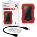 Внешний жесткий диск ADATA 2.5' 1.0Tb USB 3.0 A-Data HD330 AHD330-1TU31-CRD Red
