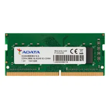 Оперативная память ADATA DDR4 SODIMM 8G-2666 1x8 ГБ (AD4S32008G19-SGN)