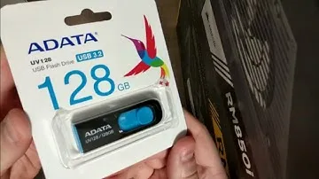 Unboxing&Test - ADATA UV128 128GB USB 3.2