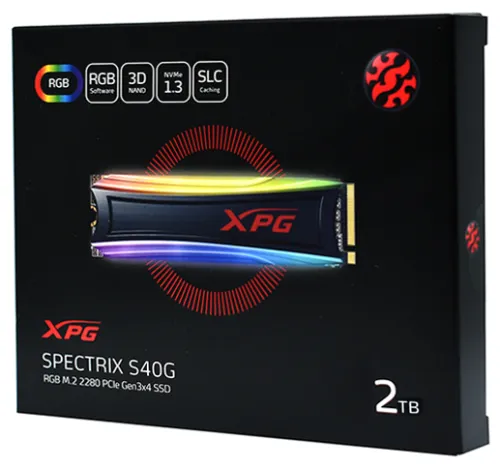 Твердотельный накопитель ADATA 2 ТБ M.2 AS40G-2TT-C-2