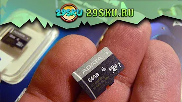 Карты памяти Micro SD Card ADATA 32gb 64gb - обзор и тестирование