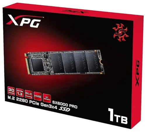 Твердотельный накопитель ADATA 1 ТБ M.2 ASX6000PNP-1TT-C-1