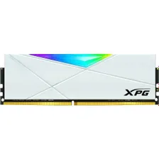 Оперативная память ADATA 16GB DDR4 UDIMM, XPG SPECTRIX D50, 3600MHz CL18-22-22, 1.35V, RGB + Белый Радиатор