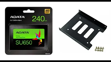 SSD ADATA Ultimate SU650 240GB 2.5" и переходник  в 3.5" отсек корпуса ПК