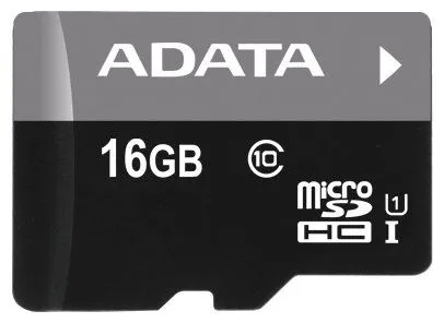 Карта памяти Adata Premier microSDHC 16Gb Class 10 UHS-I U1 (85/25MB/s)