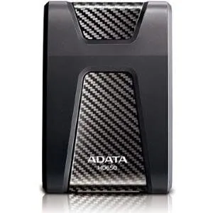 ADATA DashDrive Durable HD650 - Festplatte - 4 TB - extern (tragbar) - 2.5" (6.4 cm) - USB 3.1 - 256-Bit-AES - Schwarz (AHD650-4TU31-CBK)
