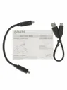 SSD жесткий диск ADATA ASE800-1TU32G2-CBK, USB-C 1TB, черный ADATA