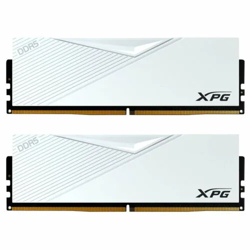 Комплект памяти ADATA XPG LANCER White 16GB DIMM DDR5 5200MHz (2х8GB), AX5U5200C388G-DCLAWH