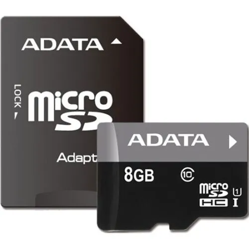 AData Карта памяти 8GB MicroSD Class10 AData