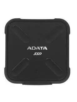 SSD жесткий диск ADATA ASD700-1TU31-CBK, USB3.2 1TB, черный ADATA