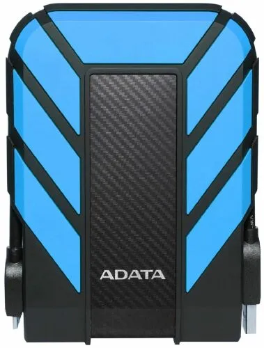 1 ТБ Внешний жесткий диск ADATA / 1 ТБ, USB Type-A / для ноутбука, компьютера, работы, дома / подарок мужу, другу, подруге, ребенку//\ (AHD710P-1TU31-CBL), синий-0