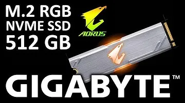 SSD диск GIGABYTE AORUS RGB M.2 NVMe 512Gb GP-ASM2NE2512GTTDR