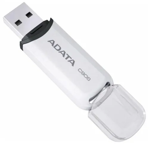Флешка ADATA C906 16 ГБ, белый-1