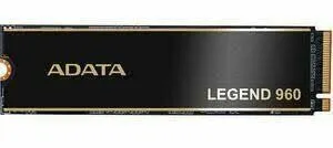 Твердотельный накопитель SSD 2TB ADATA LEGEND 960, M.2(22x80mm), NVMe 1.4, PCIe 4.0 x4, 3D NAND, R/W 7400/6800MB/s, IOPs 750 000/630 000, TBW 1560, DWPD 0.43, with t Heat Sink (5 лет)