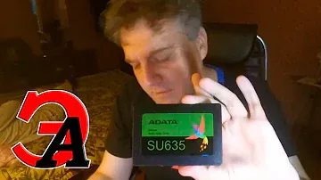 Распаковка жесткого диска SSD ADATA SU635 на 240 Гб
