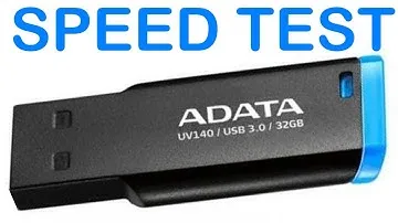 rd #199 Speed Test ADATA UV140 32GB USB 3.0 blue AUV140 32G RBE
