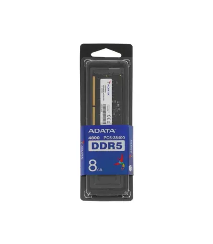 Оперативная память ADATA, DDR5, 4800 МГц, SODIMM, 8 Гб (AD5S48008G-S)-1