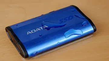 ADATA SE800  waterproof SSD unboxing ASMR style