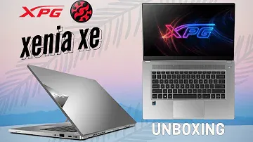 Stylish Laptop XPG Xenia Xe unboXing + setting up | HSC unboxing