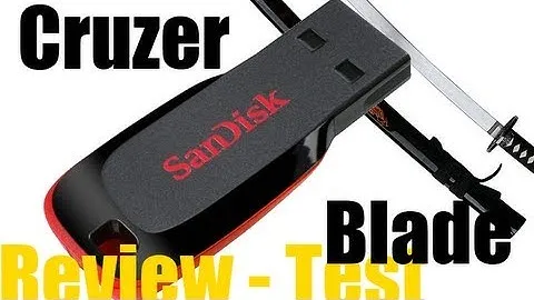 Обзор флеш накопителя - Sandisk Cruzer Blade 8Gb Review and Test - USB Flash drive