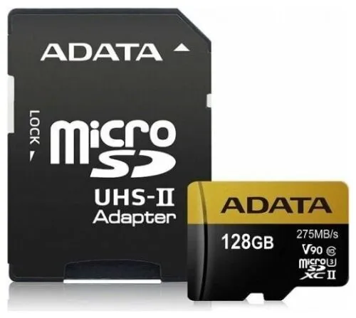 Карта памяти ADATA Premier ONE microSDXC 128 Гб (AUSDX128GUII3CL10-CA1)-1