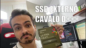 VEJA ESTE SSD EXTERNO BRUTO DA ADATA SE760