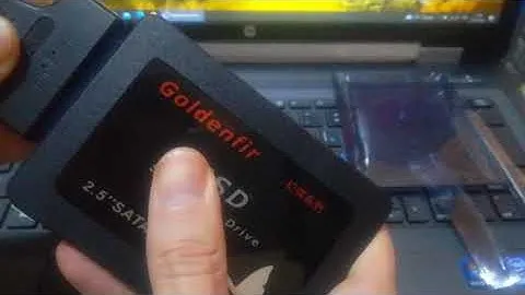 Розпакування SSD Goldenfir 240Gb