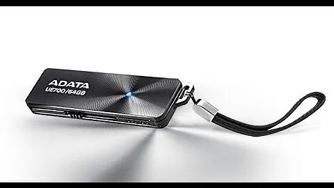 Unboxing usb flash disc ADATA UE700 32GB