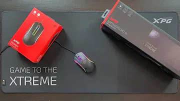 Обзор игровой мыши XPG PRIMER RGB / коврик для мыши BATTLEGROUND XL