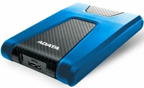 Внешний жесткий диск 2.5'' ADATA AHD650-1TU31-CBL 1TB HD650 USB 3.2 синий-0