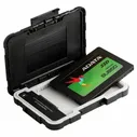 ADATA "2.5" External Enclosure ED600 AED600-U31-CBK USB 3.1, For SSD, HDD 7mm&9.5mm, IP54, Black," AED600-U31-CBK Retail (463234) {20}
